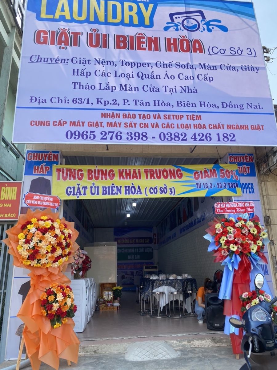 giặt sấy tại biên hòa